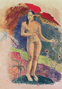 Desnudo femenino tahitiano